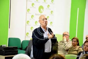 Asamblea de Nueva Canarias de esta tarde en Telde (foto Antonio Alí)